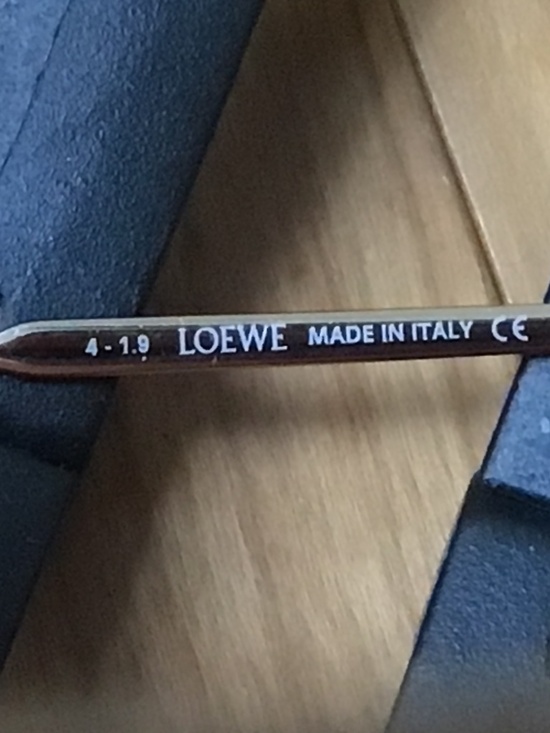 Loewe Puzzle Aviator Gold-tone Frame Sunglasses main image 6